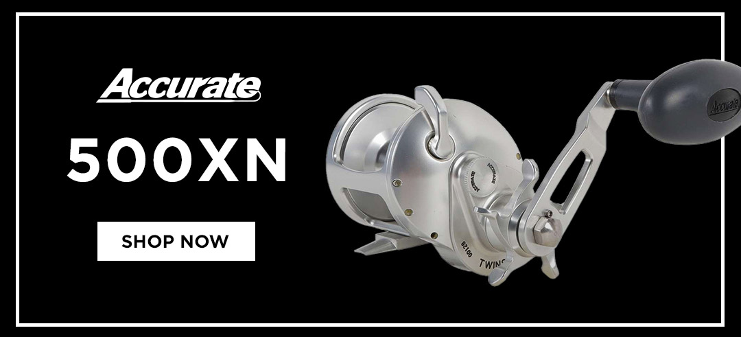 Shop Accurate TXD-500XN Tern 2 Star Drag Conventional Reel Accurate IO WA Yy .T . h s @ SHOP NOW 