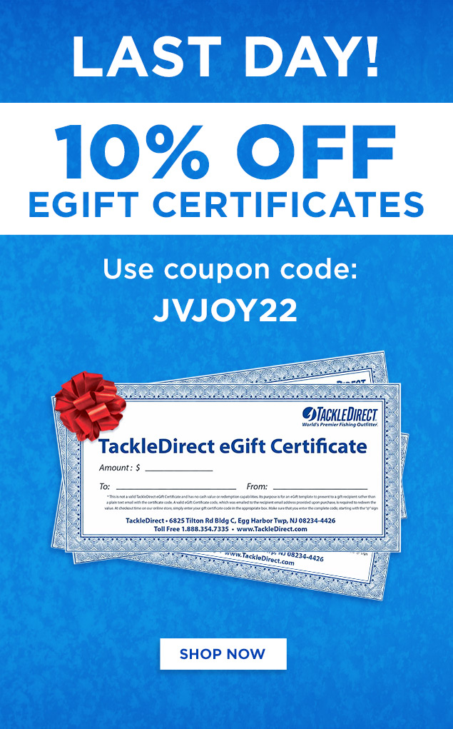 10% Off egift certificates