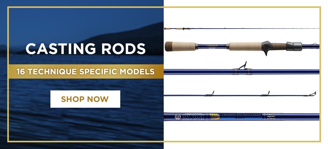 🚨In-Stock! NEW 2022 St. Croix Legend Tournament Bass Rods