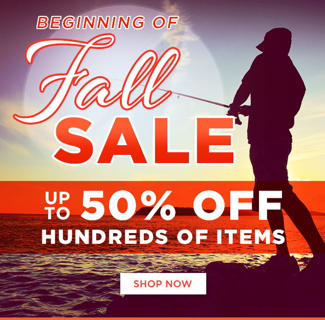 Fall Sale - Up to 50% Off
