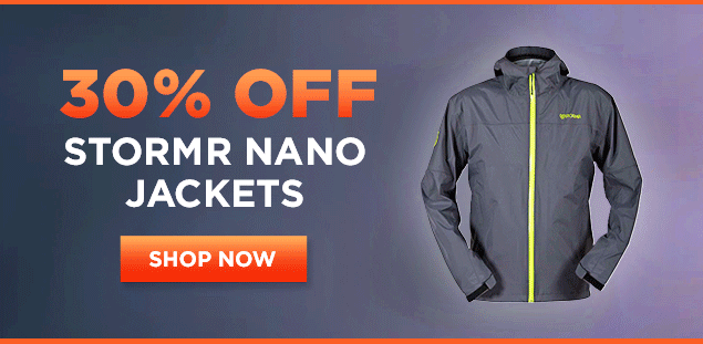 30% Off Stormr Nano Jackets