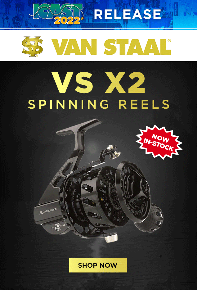 In-Stock Van Staal VS X2 Spinning Reels - Tackle Direct