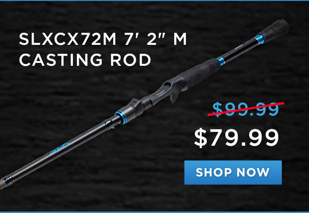20% Off Select Shimano SLX Rods and Reels - Tackle Direct