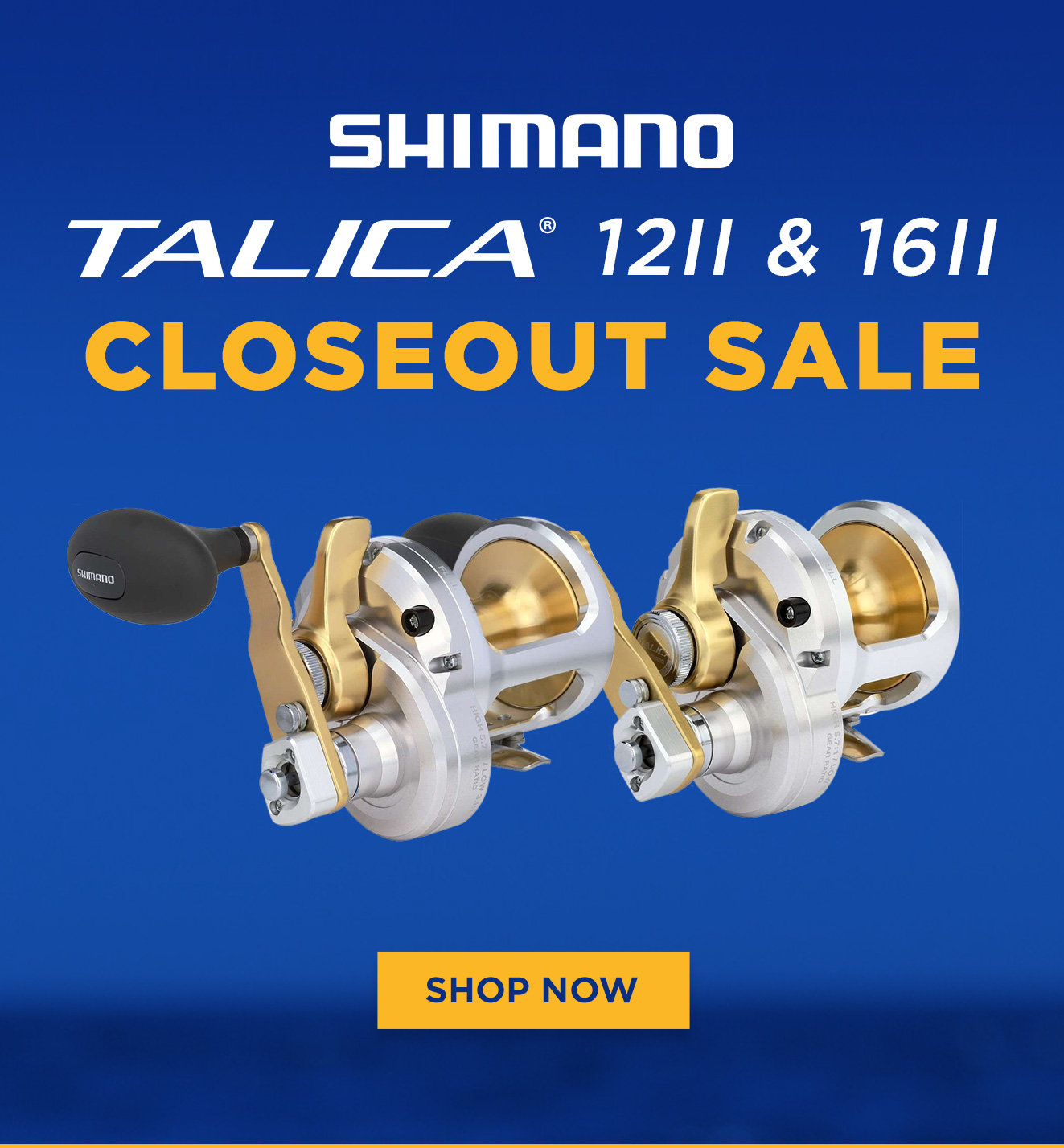 🔥🐟 Shimano Talica Closeout Sale❗❗ - Tackle Direct